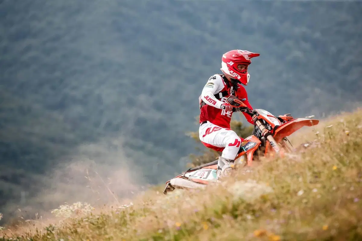 Red Bull Romaniacs. Manuel Lettenbichler, KTM, terna secca
