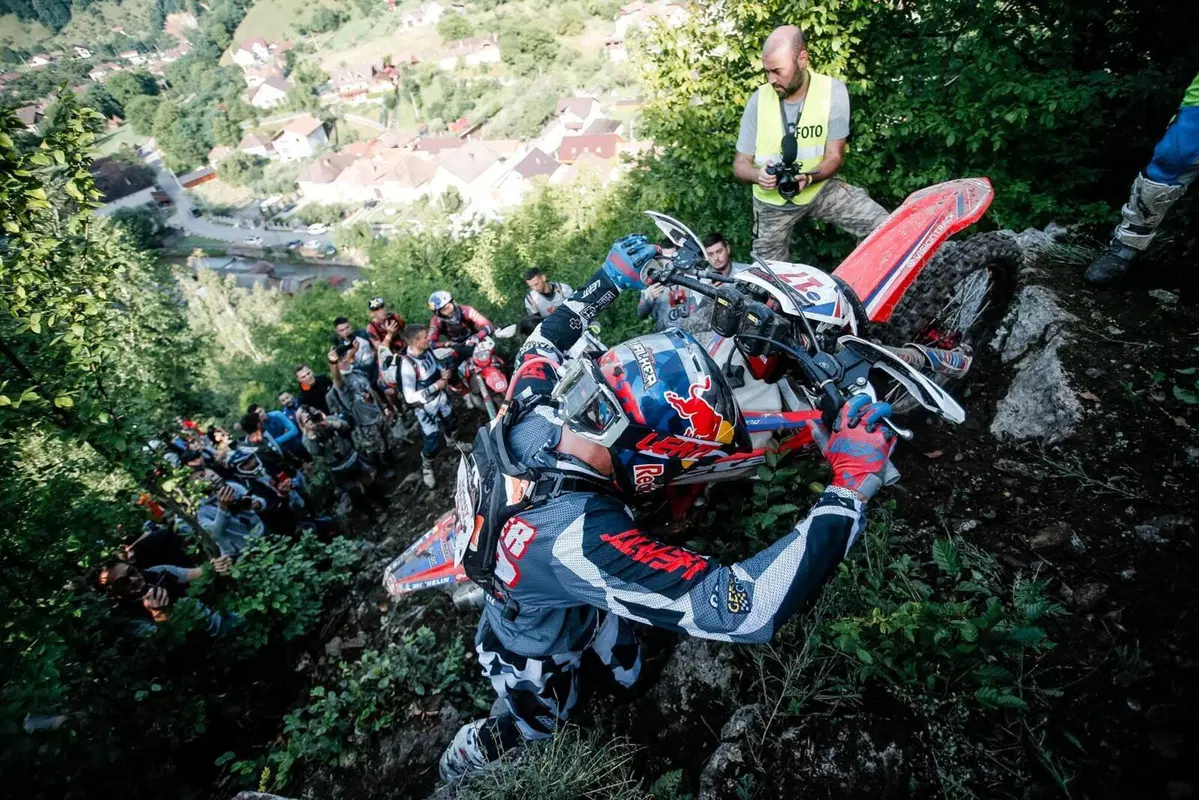 Red Bull Romaniacs. Manuel Lettenbichler, KTM, terna secca (22)