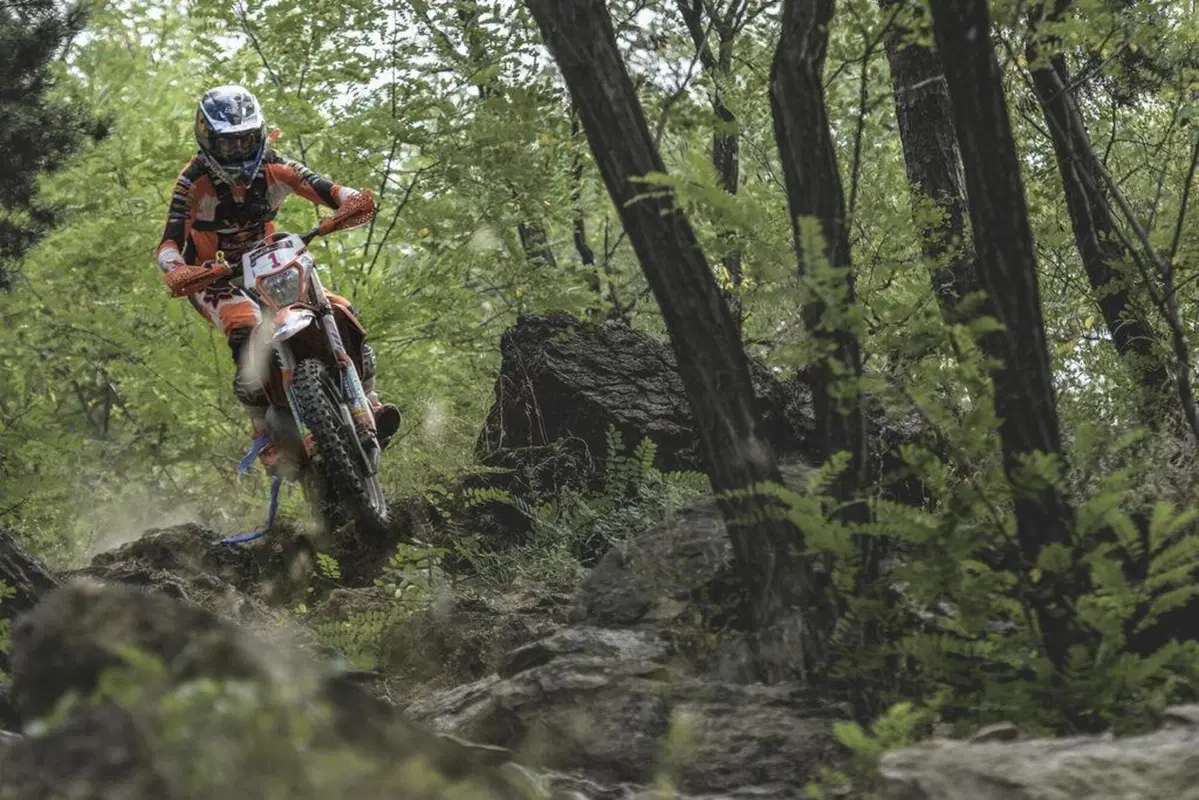 Red Bull Romaniacs. Manuel Lettenbichler, KTM, terna secca (26)