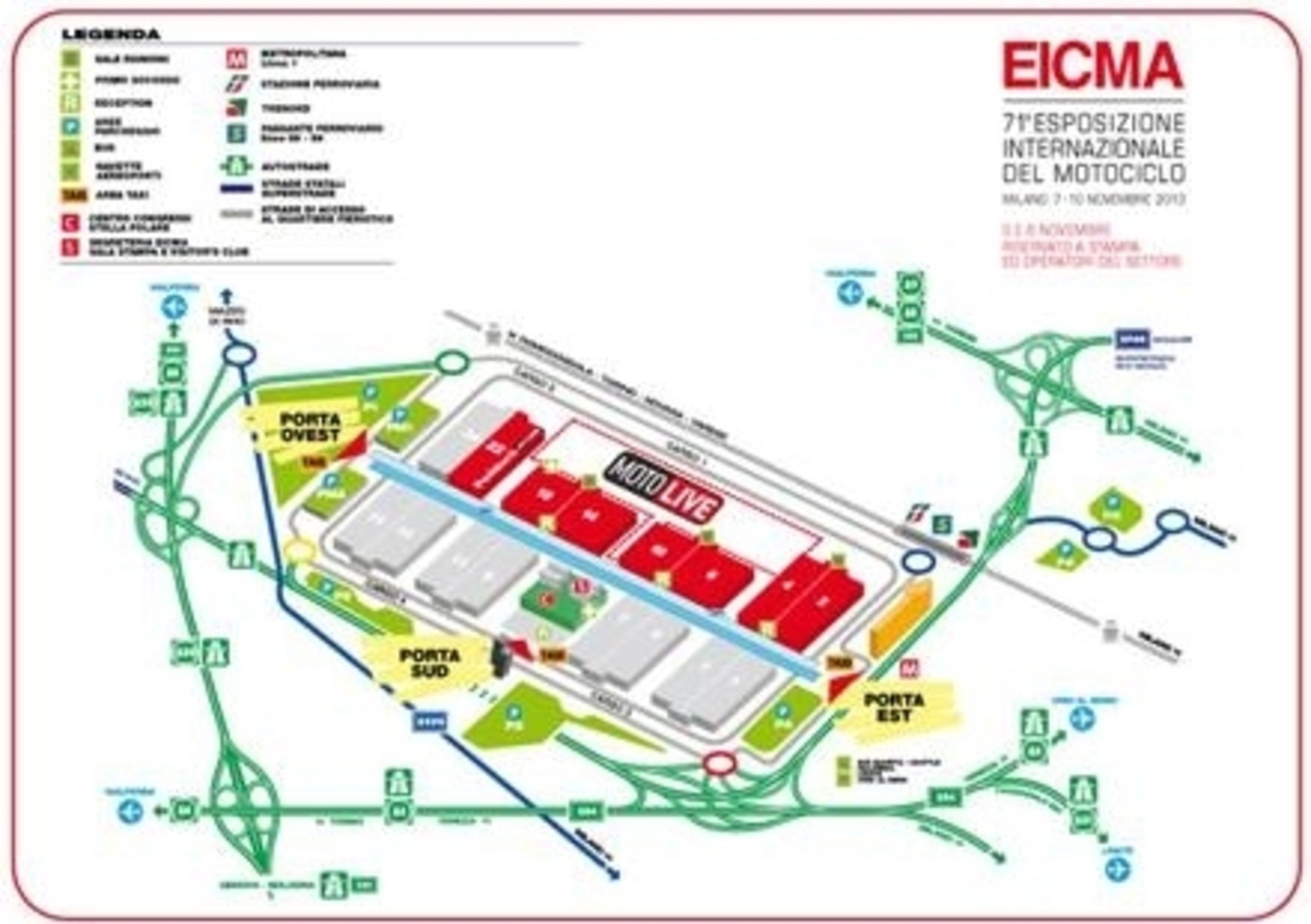 EICMA 2013. Tutte le informazioni sul salone della moto di Milano