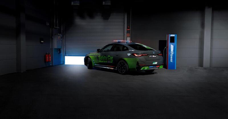 La BMW i4 M50 diventa Safety Car della MotoE