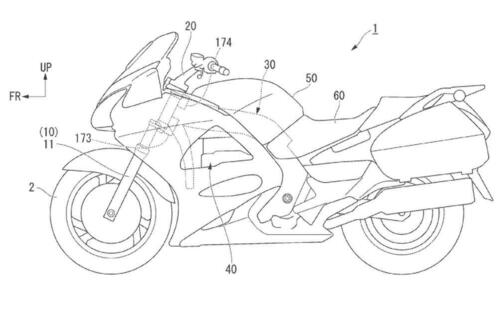 Un Brevetto Honda per il controllo dello sterzo in caso di incidente