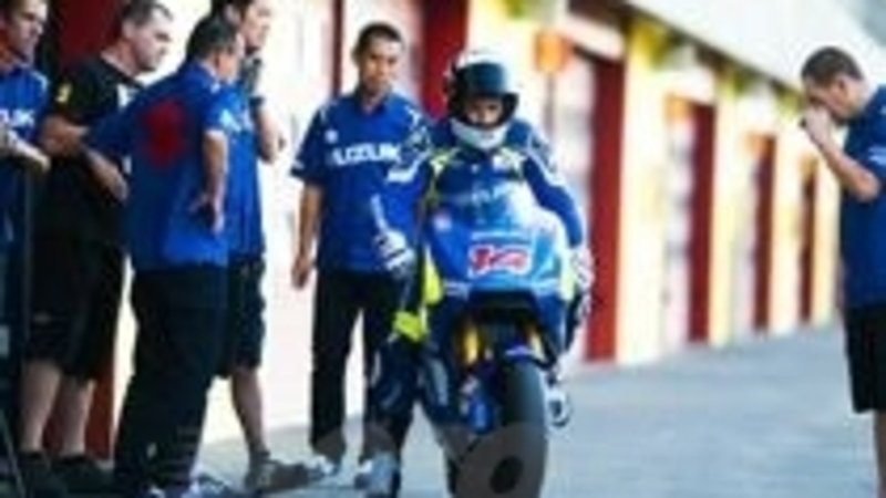Si concludono al Mugello i test 2013 del team Suzuki MotoGP