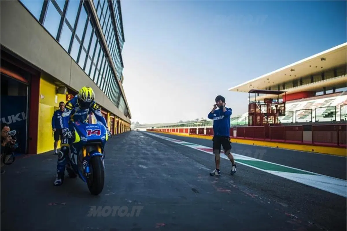 Si concludono al Mugello i test 2013 del team Suzuki MotoGP (3)