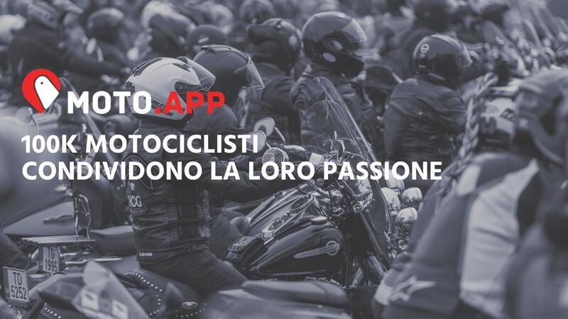 Moto.app, fotografia dei motociclisti italiani