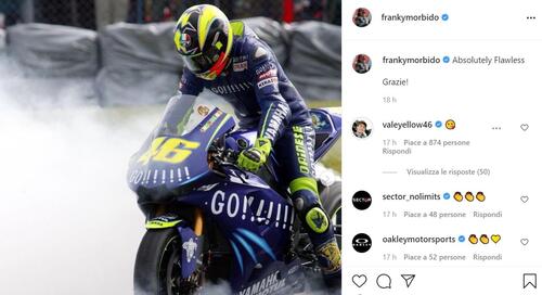 Valentino Rossi si ritira, i piloti della MotoGP (e i rivali storici) lo omaggiano sui social (8)