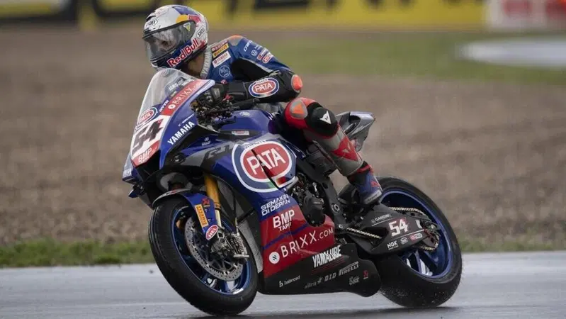 SBK 2021 a Most. La pioggia rovina le FP2