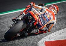 MotoGP 2021. GP di Stiria al Red Bull Ring: Marc Marquez davanti a tutti nel warm up