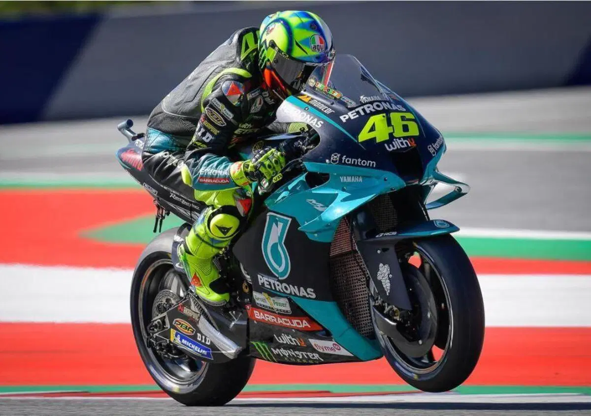 MotoGP 2021. GP d'Austria al Red Bull Ring. Valentino Rossi: &ldquo;Lo sponsor dice che &egrave; tutto a posto&rdquo;