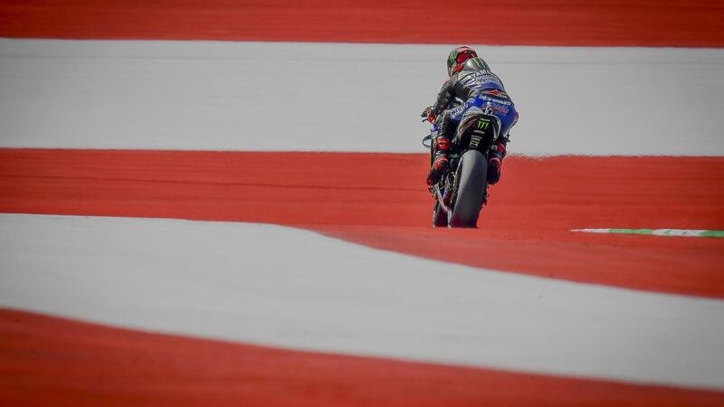 MotoGP 2021. GP d&#039;Austria al Red Bull Ring. Fabio Quartararo &egrave; il pi&ugrave; veloce nel warm up
