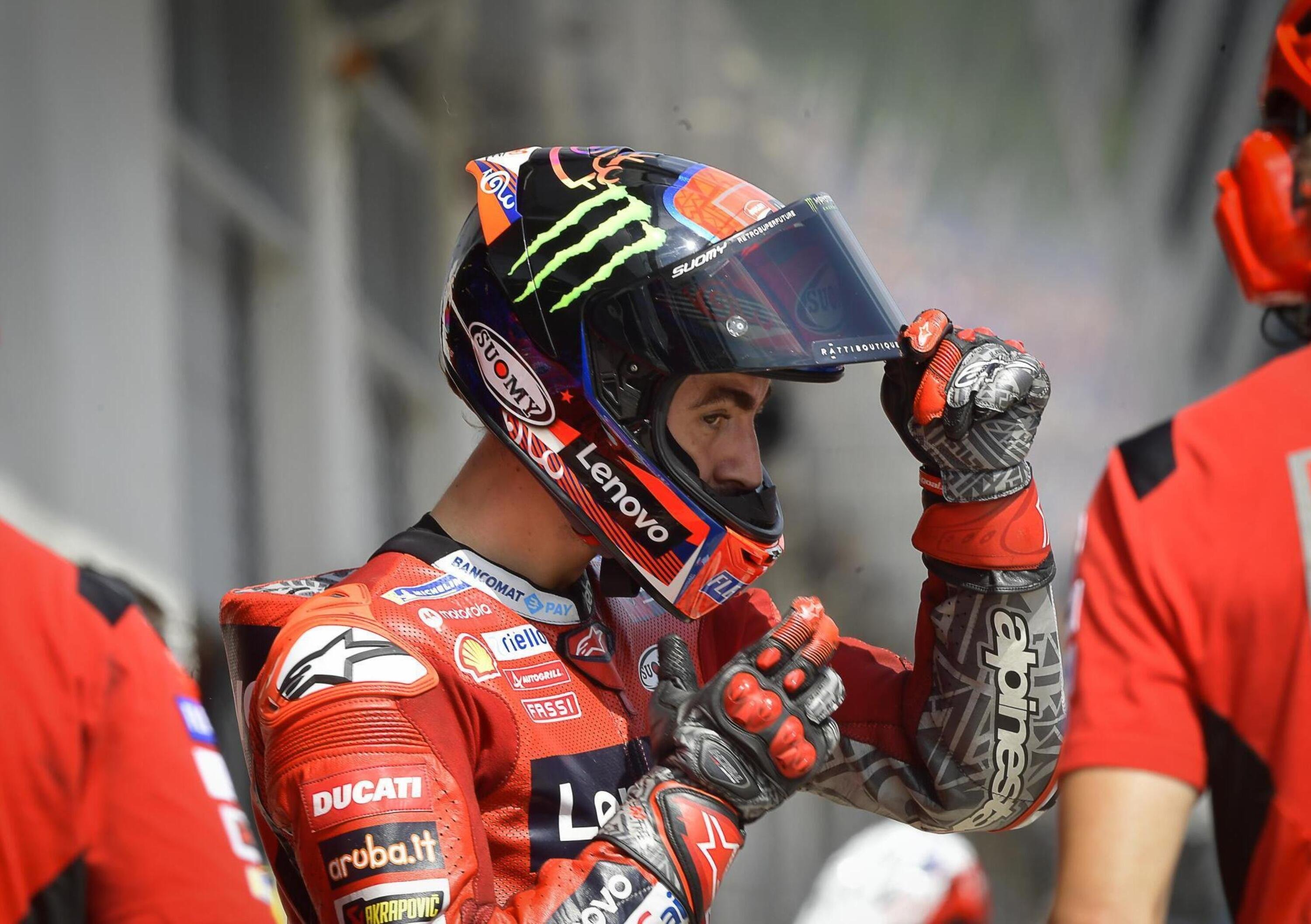 MotoGP 2021. GP d&#039;Austria al Red Bull Ring. Francesco Bagnaia: &quot;Binder ha fatto qualcosa di incredibile&quot;