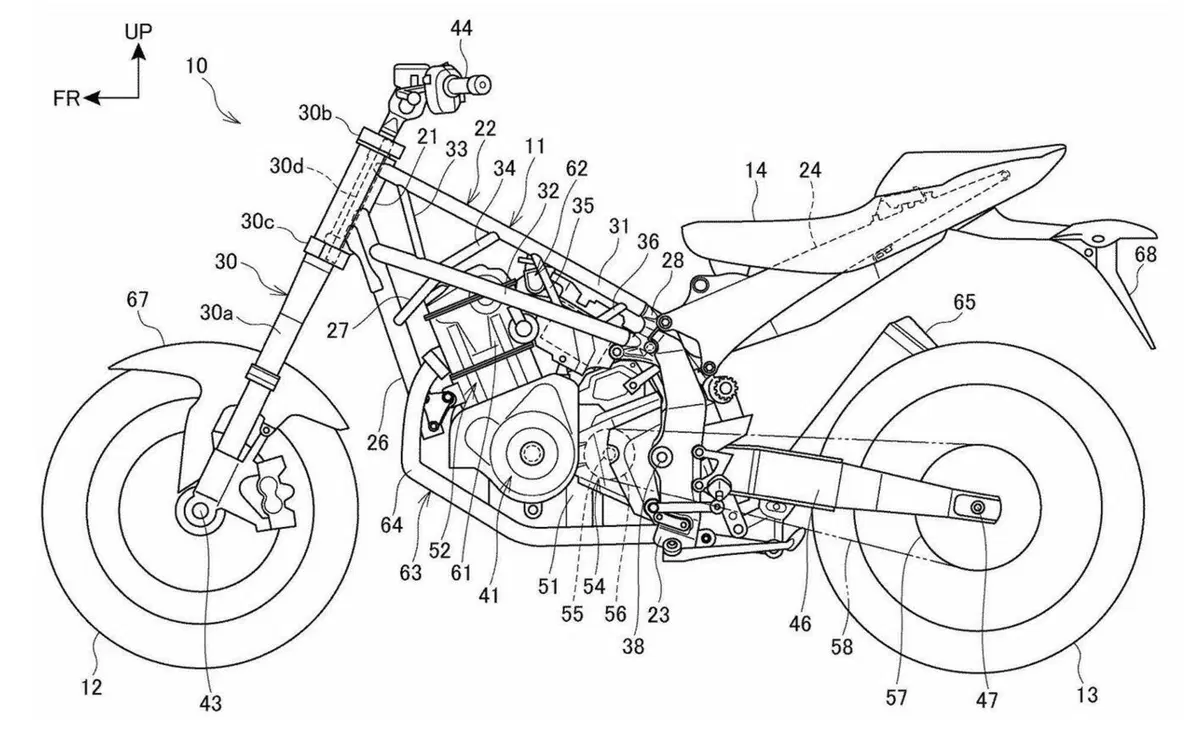 Honda NT1100. Sarebbero due le versioni con il motore Africa Twin (2)