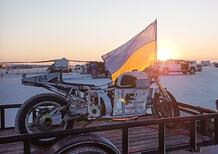 Record alla Bonneville Speed Week 2021 per la Delfast Dnepr elettrica