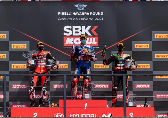 SBK 2021. GP di Navarra: trionfo di Toprak Razgatlioglu in Gara2