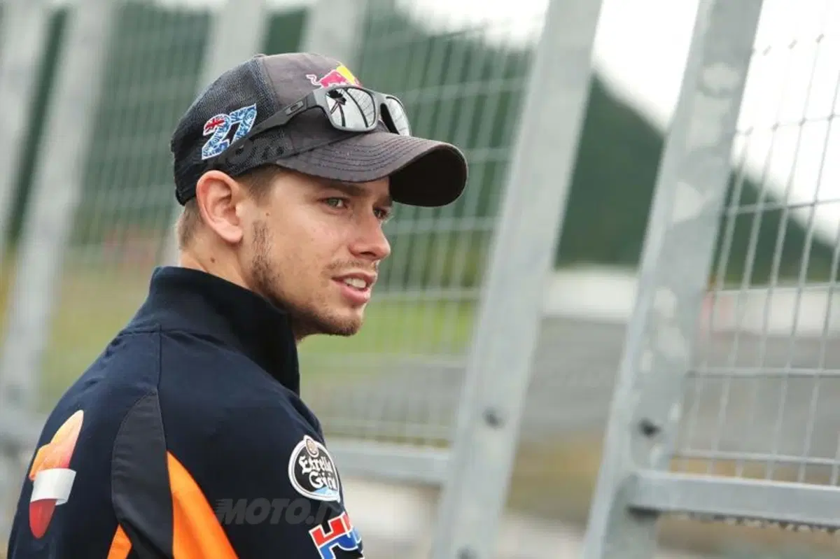 Test. Stoner in sella alla Honda Production (9)