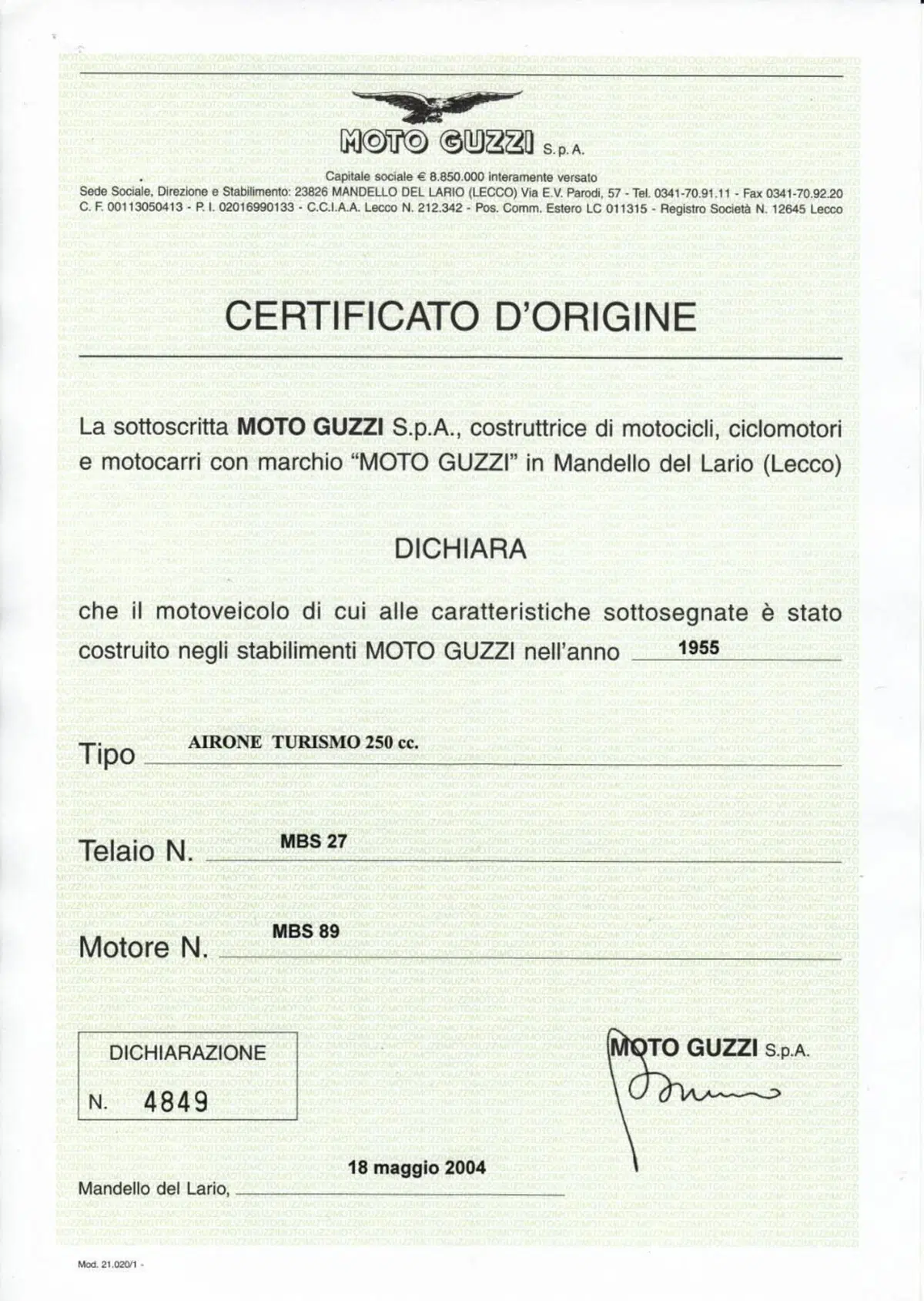Moto Guzzi Airone Militare (8)