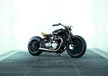 BAAK Motocyclettes Triumph Bobber Moon. Voglia di springer