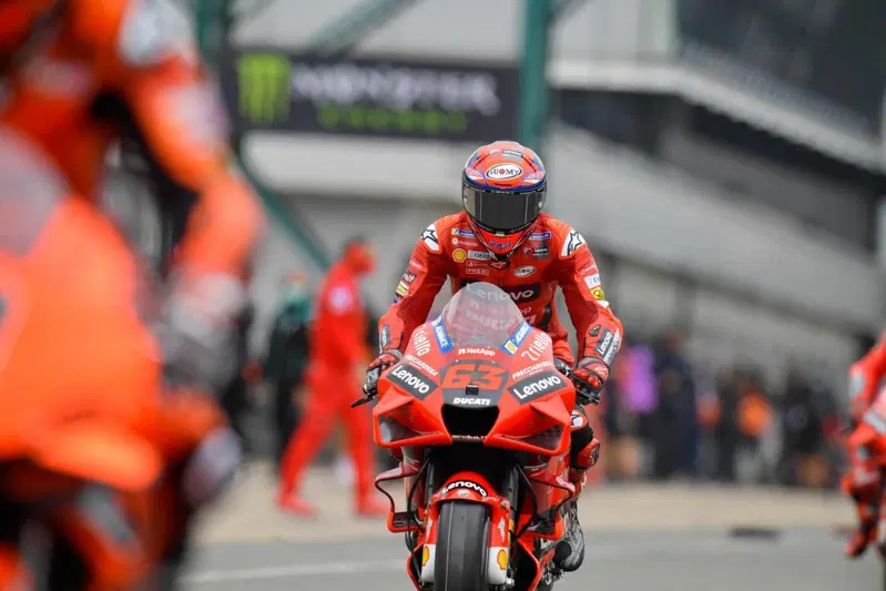 Silverstone. Pecco Bagnaia (Ducati)