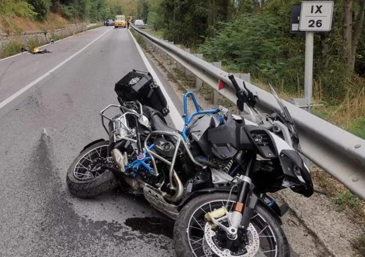 Vinadio: capriolo colpisce una moto, centauro cade e perde la vita