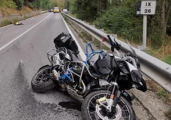 Vinadio: capriolo colpisce una moto, centauro cade e perde la vita