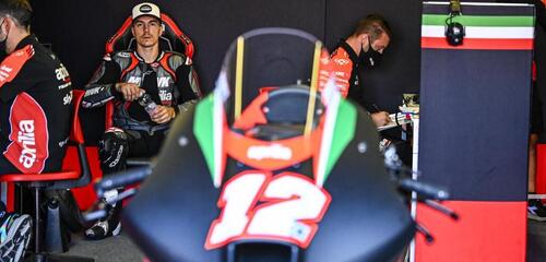 Primo giorno di lavoro a Misano per Maverick Vinales e la sua Aprilia RS-GP [FOTO e VIDEO] (8)