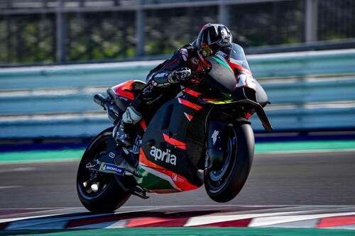 Maverick Vinales, primo test a Misano sull'Aprilia RS-GP: grande feeling, voglio di più [GALLERY]