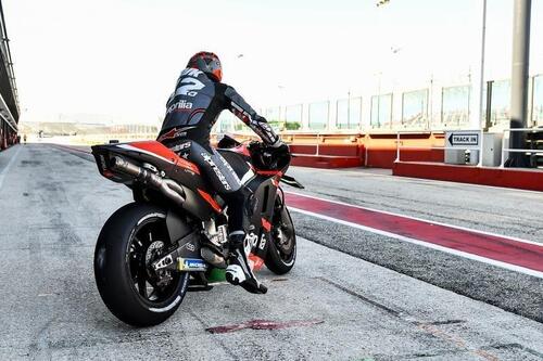 Maverick Vinales, primo test a Misano sull'Aprilia RS-GP: grande feeling, voglio di più [GALLERY] (7)