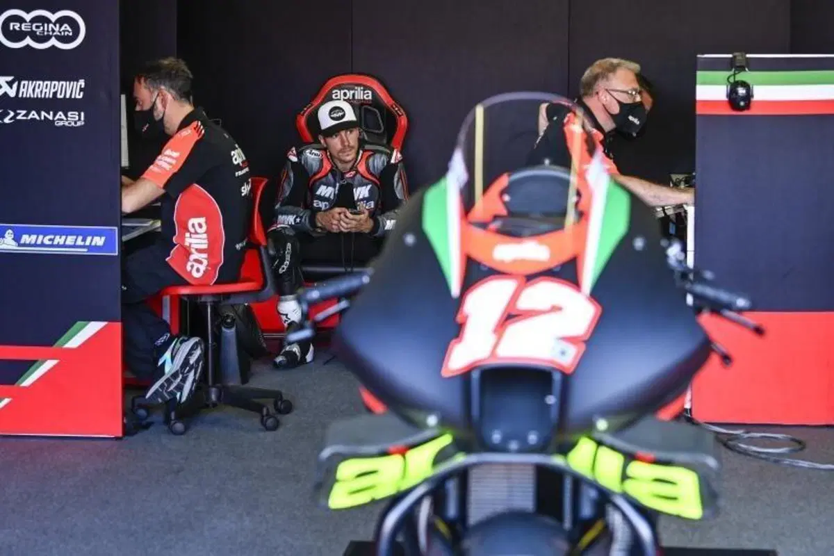 Maverick Vinales, primo test a Misano sull'Aprilia RS-GP: 'grande feeling, voglio di più' [GALLERY] (9)