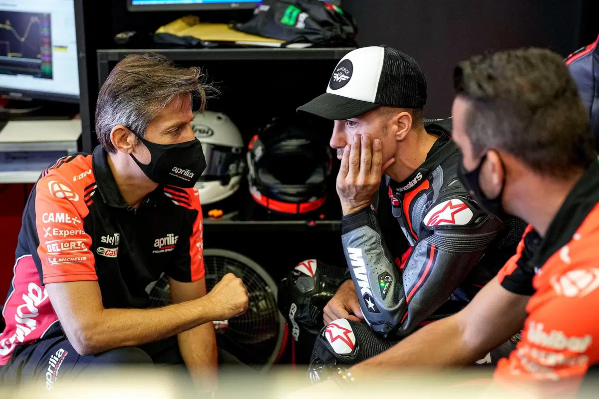 Maverick Vinales, primo test a Misano sull'Aprilia RS-GP: 'grande feeling, voglio di più' [GALLERY] (12)