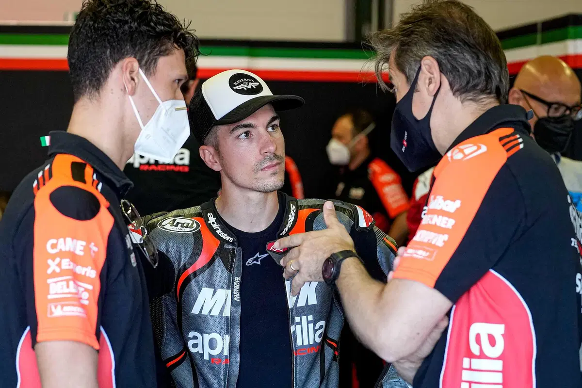 Maverick Vinales, primo test a Misano sull'Aprilia RS-GP: 'grande feeling, voglio di più' [GALLERY] (15)