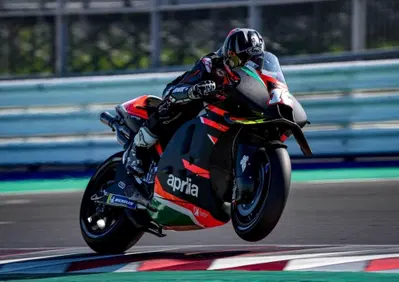 Maverick Vinales, primo test a Misano sull'Aprilia RS-GP: grande feeling, voglio di più [GALLERY]