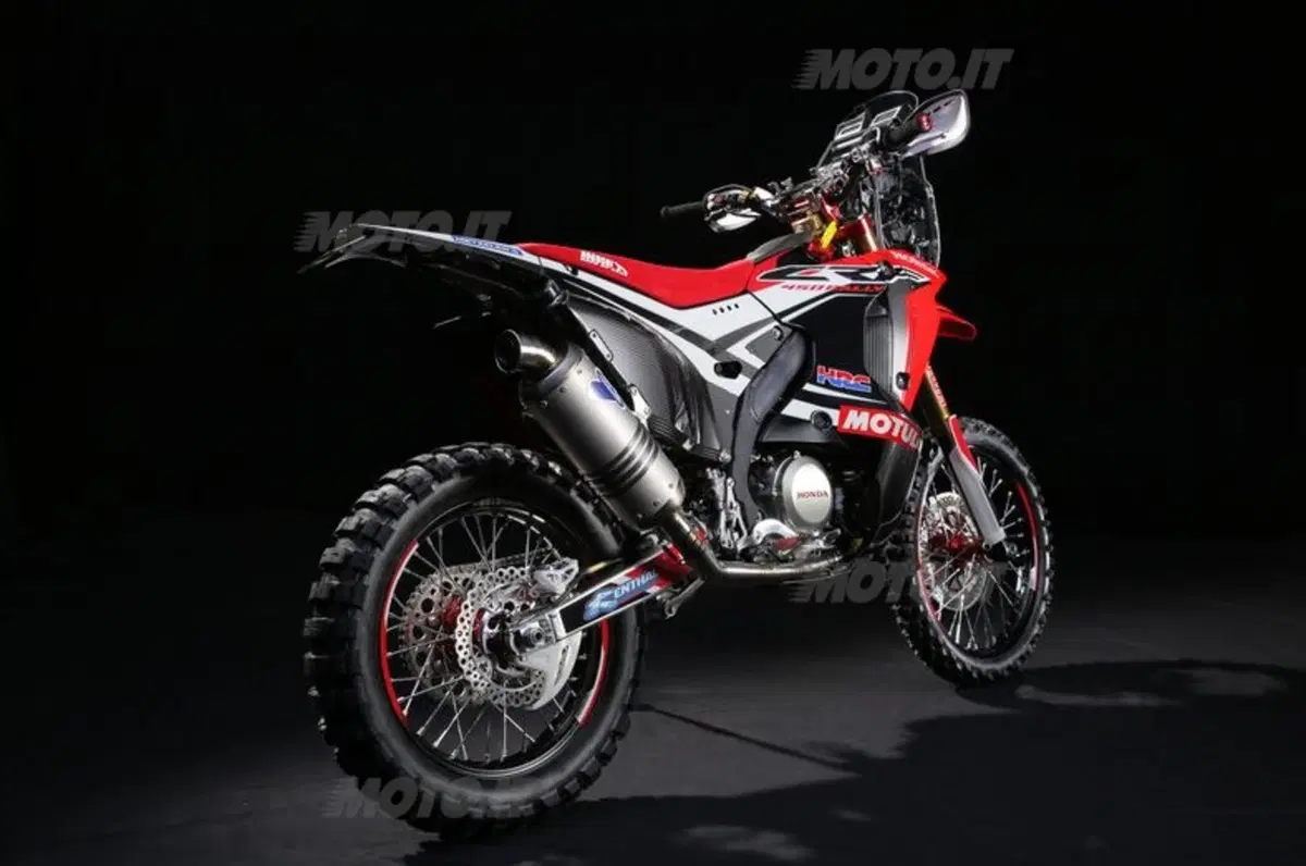 Svelata la nuova Honda CRF450 RALLY per la Dakar