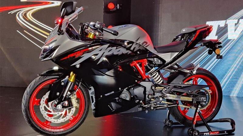 TVS Apache RR 310 m.y. 2022. Ora anche personalizzabile