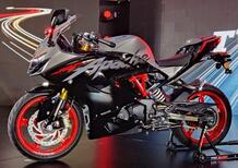 TVS Apache RR 310 m.y. 2022. Ora anche personalizzabile