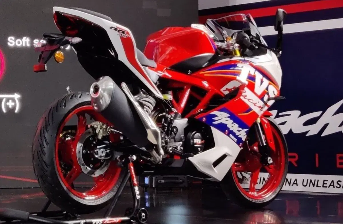 TVS Apache RR 310 m.y. 2022. Ora anche personalizzabile (4)