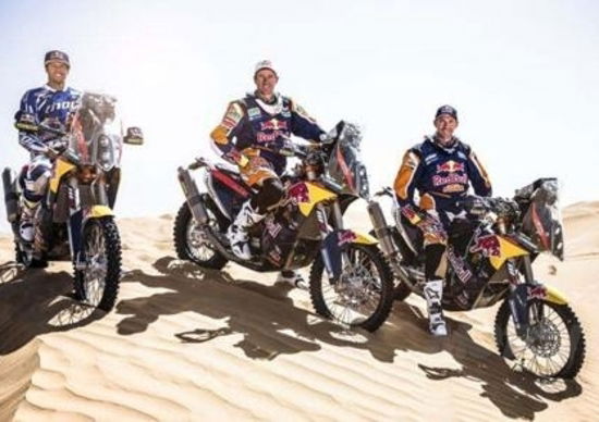 Dakar 2014. La nuova KTM 450 Factory Rally. Dopo Honda, botta & risposta