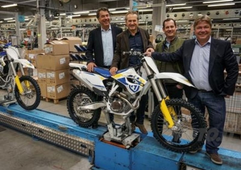 Husqvarna, inizia la produzione a Mattighofen