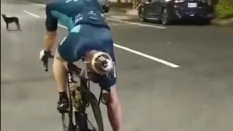 La bicicletta a reazione che diventa virale [VIDEO]