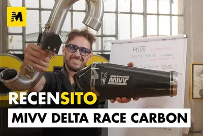 MIVV Delta Race Carbon by Andreani Group. Scarico per Ducati Panigale V2