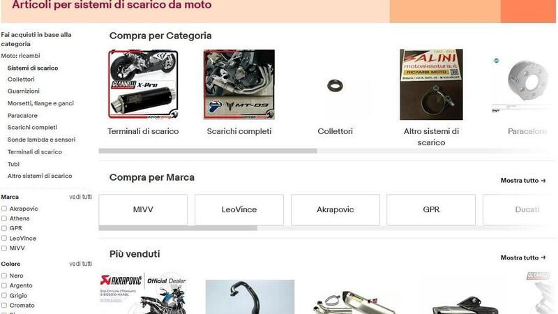 Guida all&#039;acquisto: trovare lo scarico giusto per la vostra moto grazie a eBay 