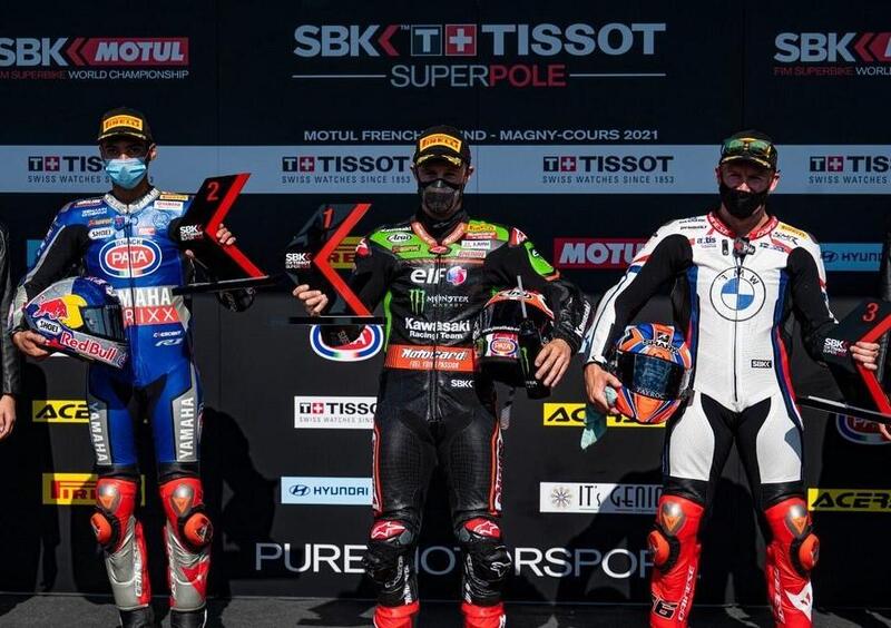 SBK 2021. GP di Francia: a Jonathan Rea la Superpole