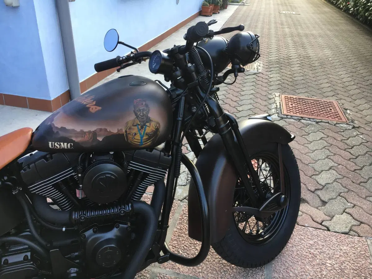 Harley-Davidson 1450 Heritage Springer (2000 - 03) - FLSTS (4)