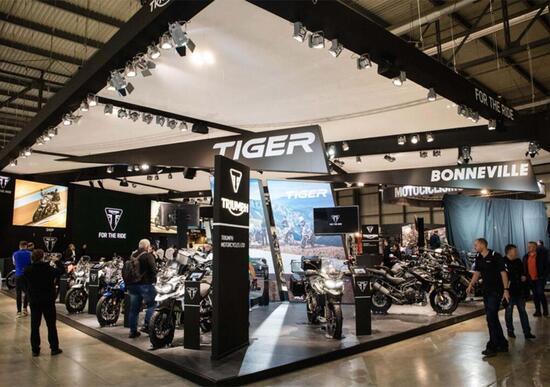 Anche Triumph esporrà le novità 2022 a EICMA