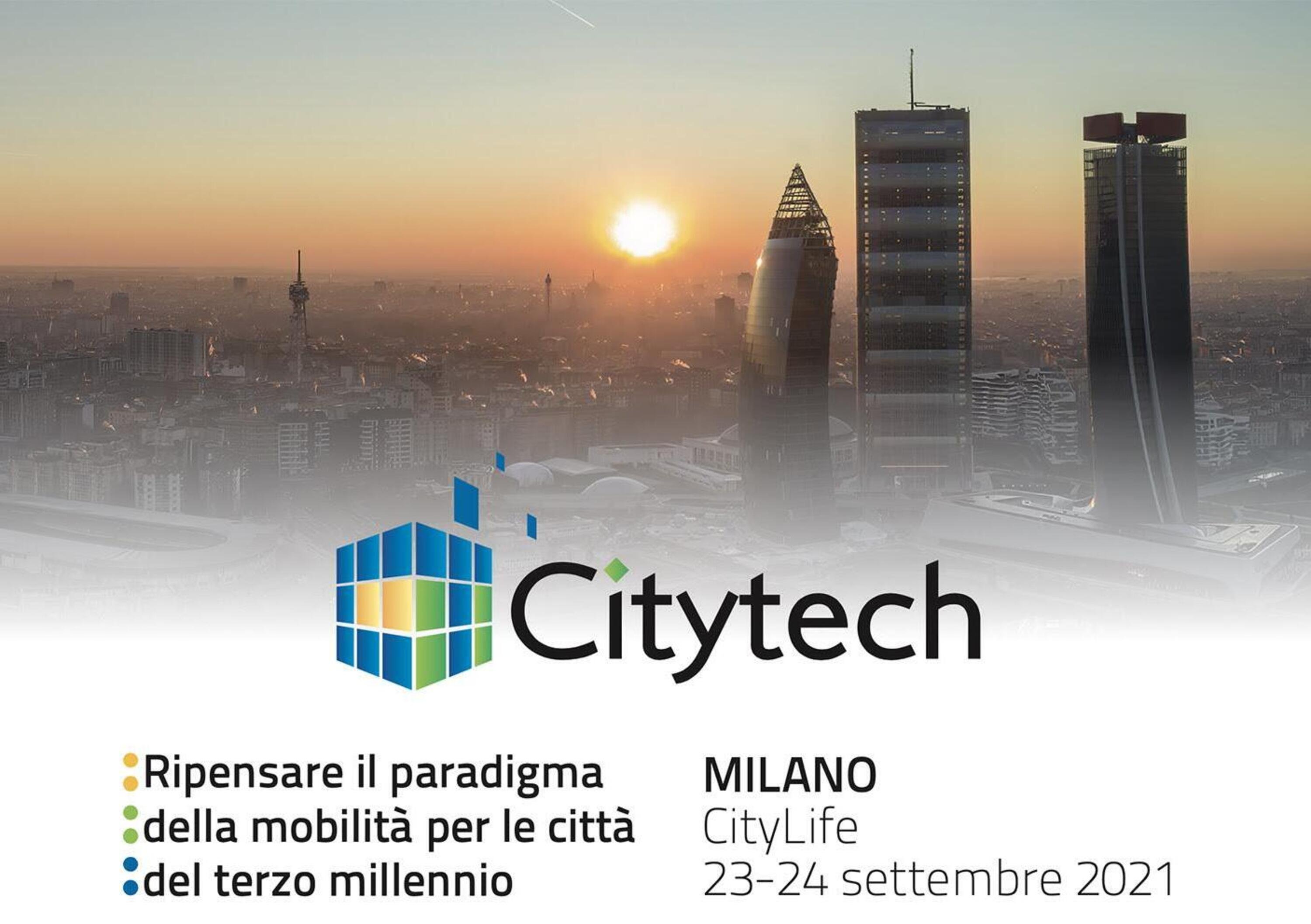 Citytech, l&#039;appuntamento con la mobilit&agrave; del futuro &egrave; il 23 e 24 settembre