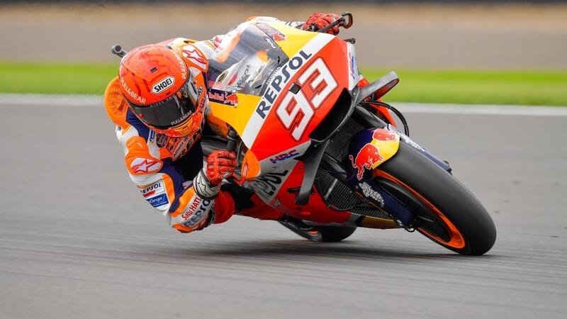 MotoGP 2021, GP di Aragon. Marc Marquez domina le FP1
