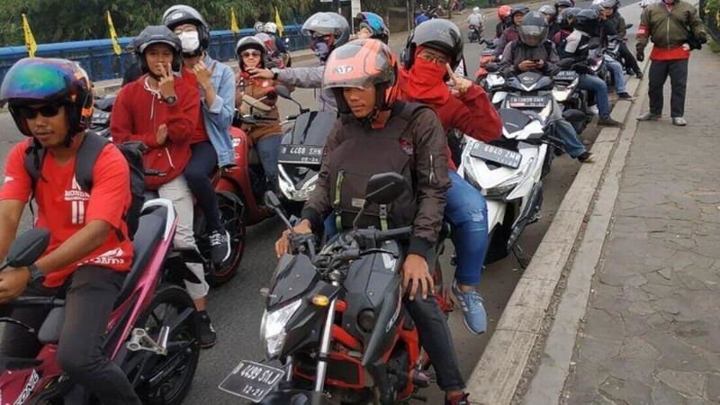 Indonesia, scatta il divieto di circolazione per i 16 milioni di motocicli