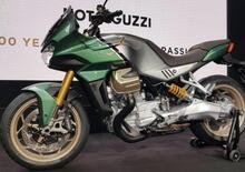 Nuova Moto Guzzi V100 Mandello, foto definitive e video!