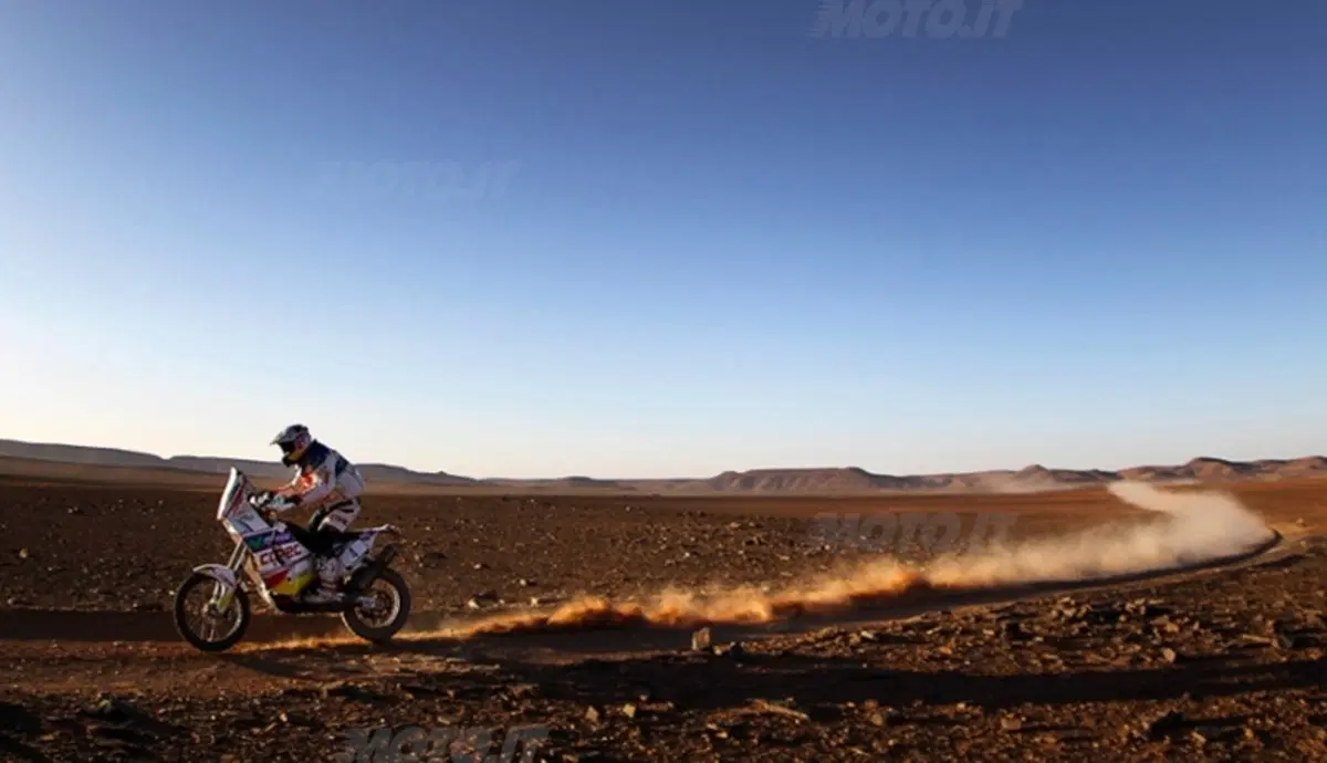 Mondiale C-CR, Rally OiLibya del Marocco. Terza Tappa. Ancora Joan Barreda (Honda)
