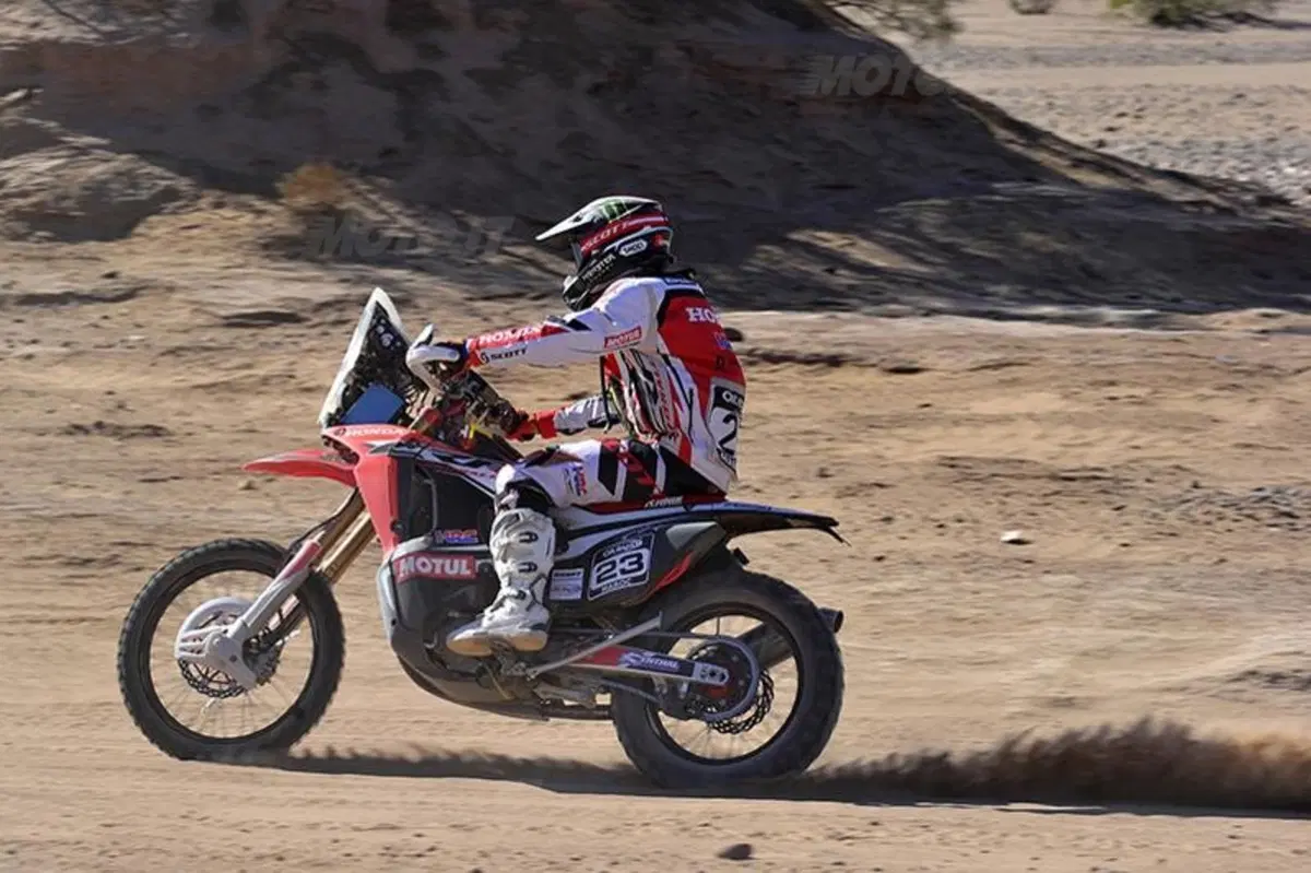 Mondiale C-CR, Rally OiLibya del Marocco. Terza Tappa. Ancora Joan Barreda (Honda) (2)