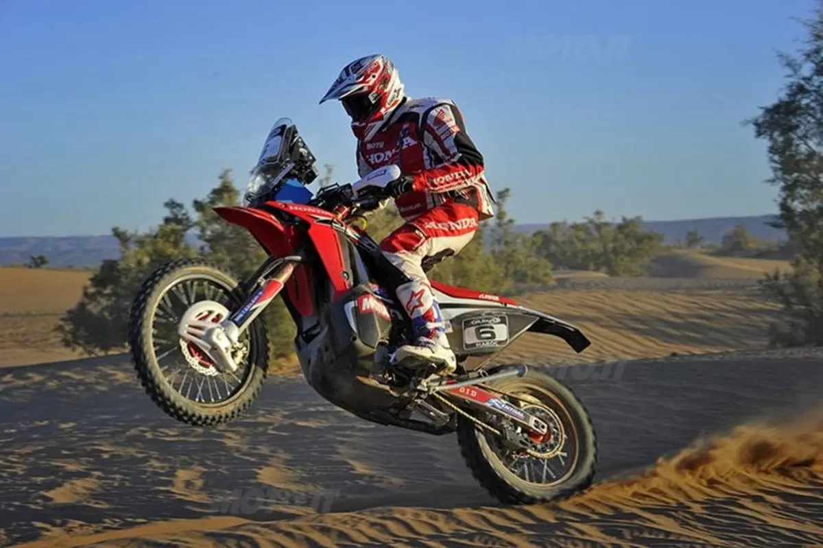 Mondiale C-CR, Rally OiLibya del Marocco. Terza Tappa. Ancora Joan Barreda (Honda) (5)